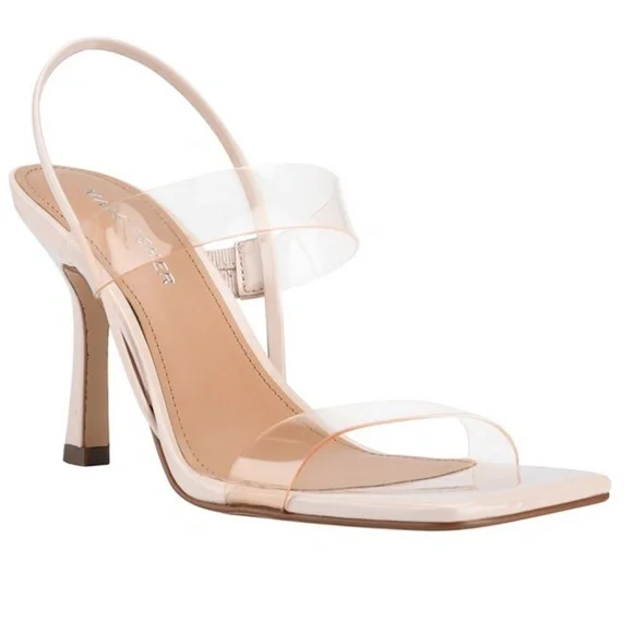 Marc Fisher Women’s Blush "Dekle" Strappy Heeled Sandals: Size 10M - Picture 1 of 10